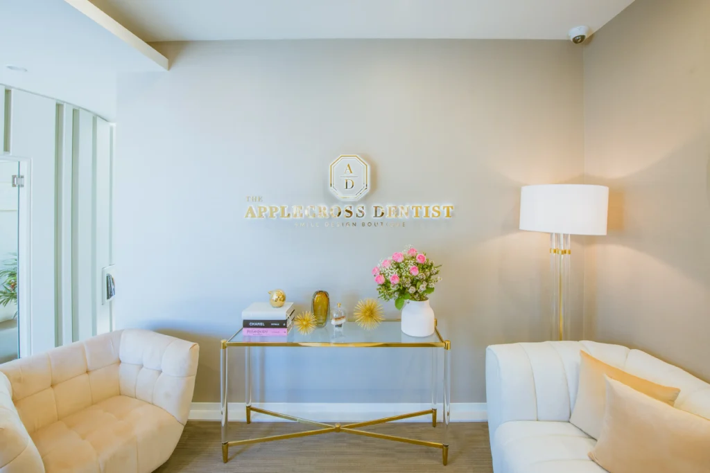 The Applecross dentist waiting lobby